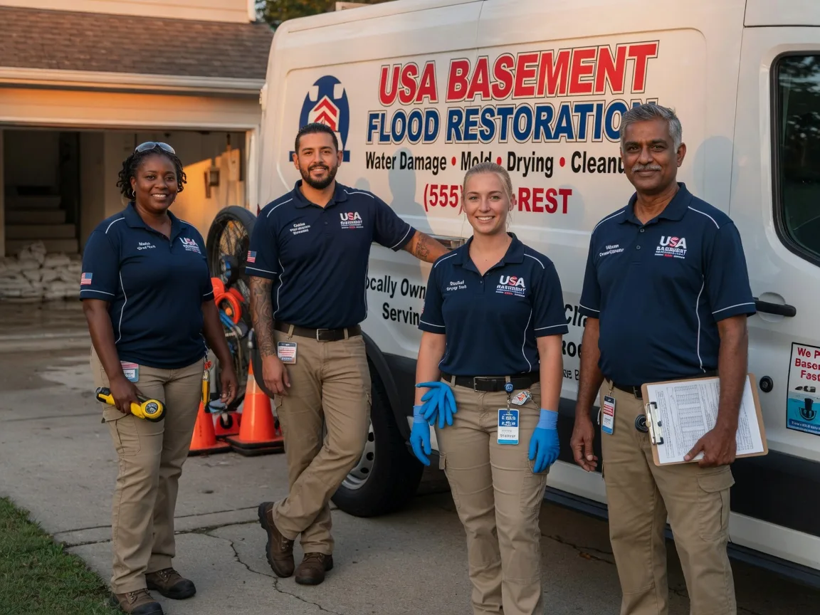 Basement Flood Cleanup company in Evart, MI